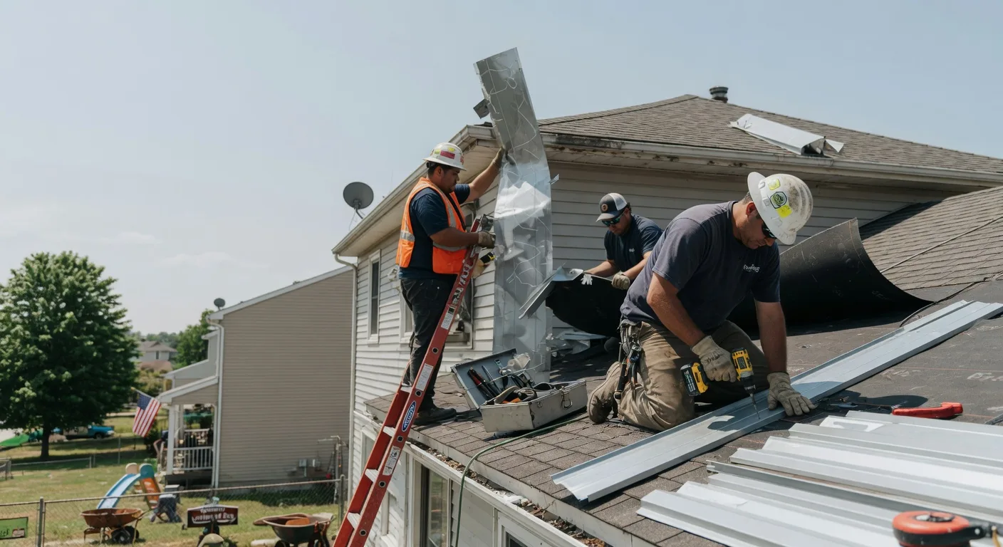 Storm Damage Metal Roof Repair in Brevig Mission, AK